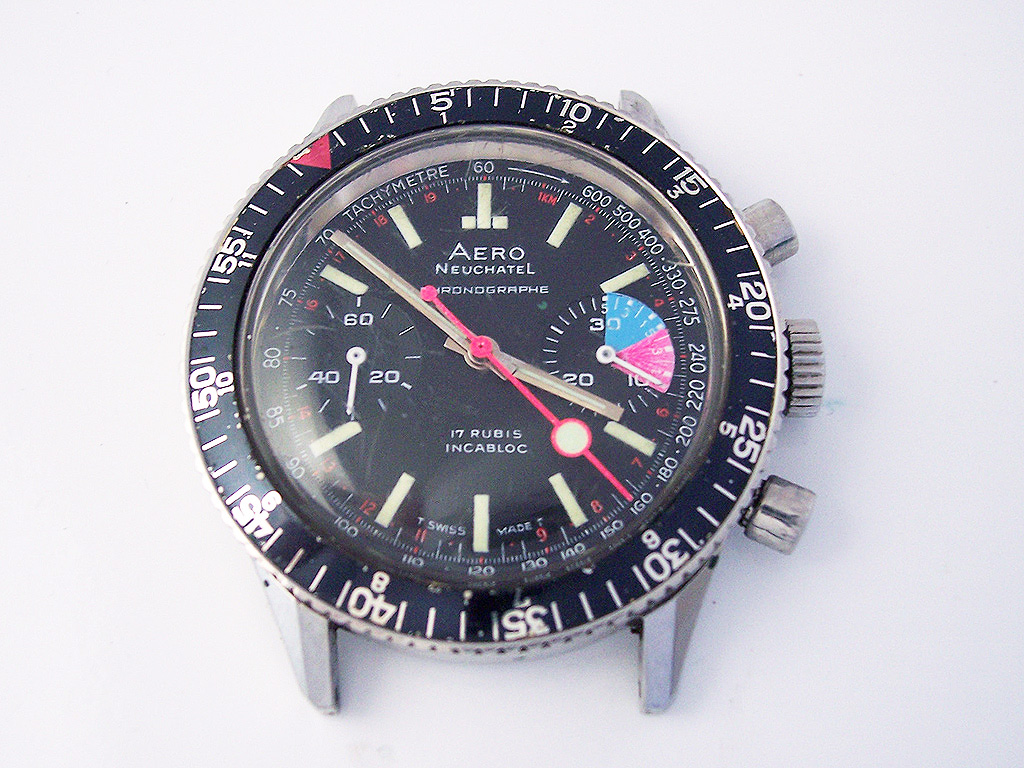 Aero Neuchatel Chronograph Valjoux Cal. 7733 The Watch Spot