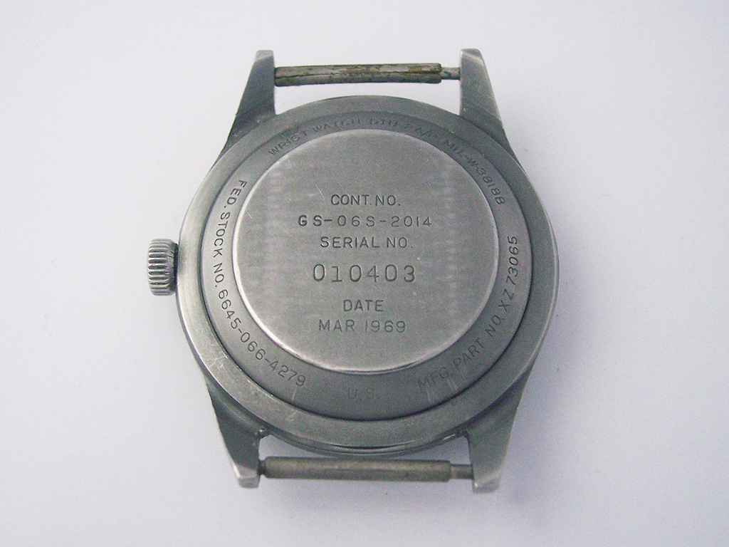 Benrus watch serial number