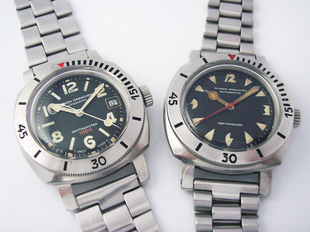 Nivada Grenchen Depthmaster 1000 ETA Cal. 2472 The Watch Spot