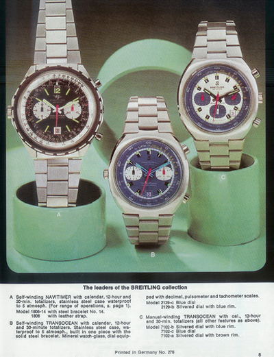 Breitling TransOcean Ref. 7102 Valjoux Cal. 7740 The Watch Spot