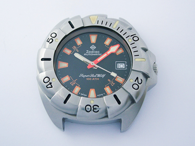 Zodiac Super Sea Wolf 1000m “Buzzsaw” (ETA Cal. 2824-2)…
